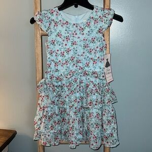 Flower print dress